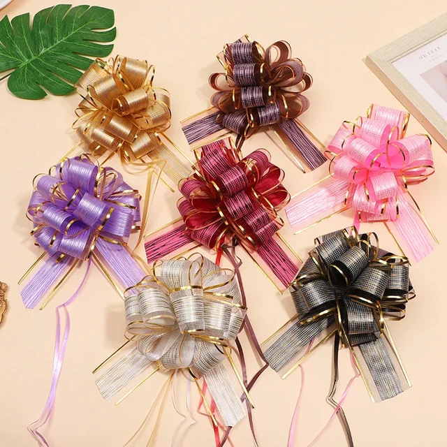 1pcs Large Pull Bows Ribbon Wrapping Christmas Gift Bows Big